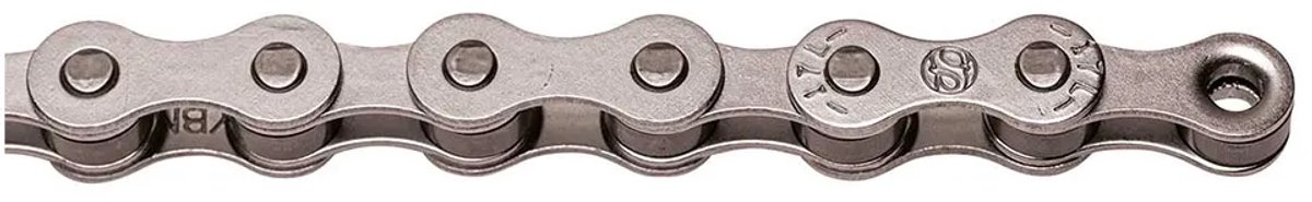 Brn Bmx/fixed 1s Ketting Zilver 112 Links