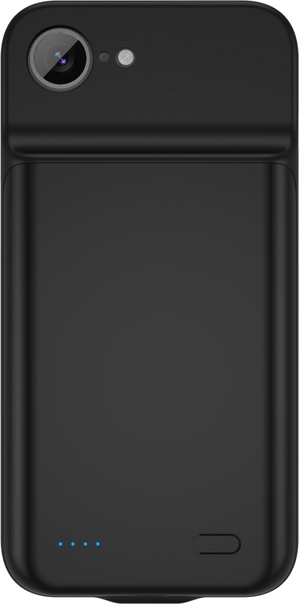 Geschikt voor iPhone 16e - Battery Case – Distinction powerbank hoesje - 7000 mAh - Oplaadbaar Telefoonhoesje - Batterijhoesje