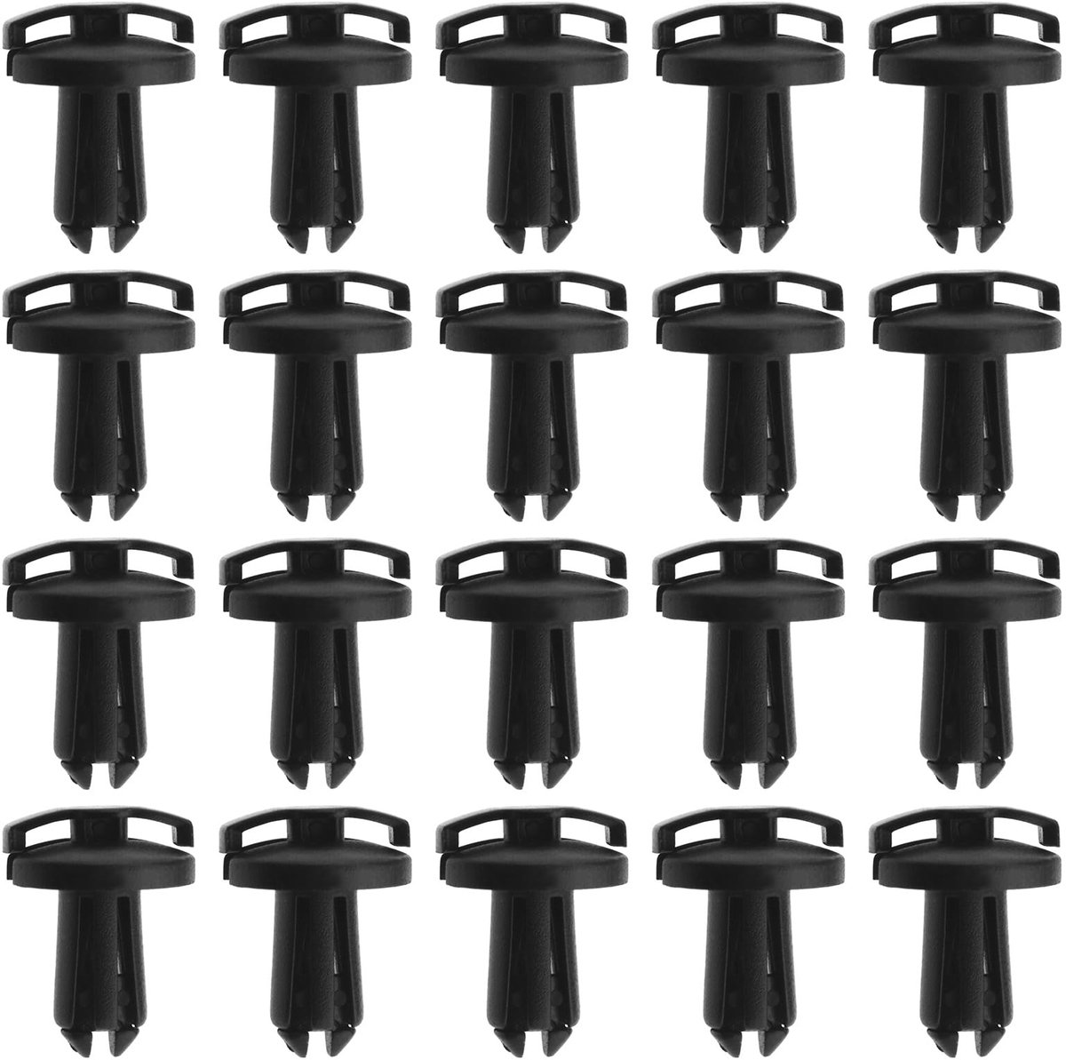20 stuks motorfiets kuip trim clip vervanging 90683-GAZ-003 Compatibel met Honda motorfiets kuip decoratie clip kunststof