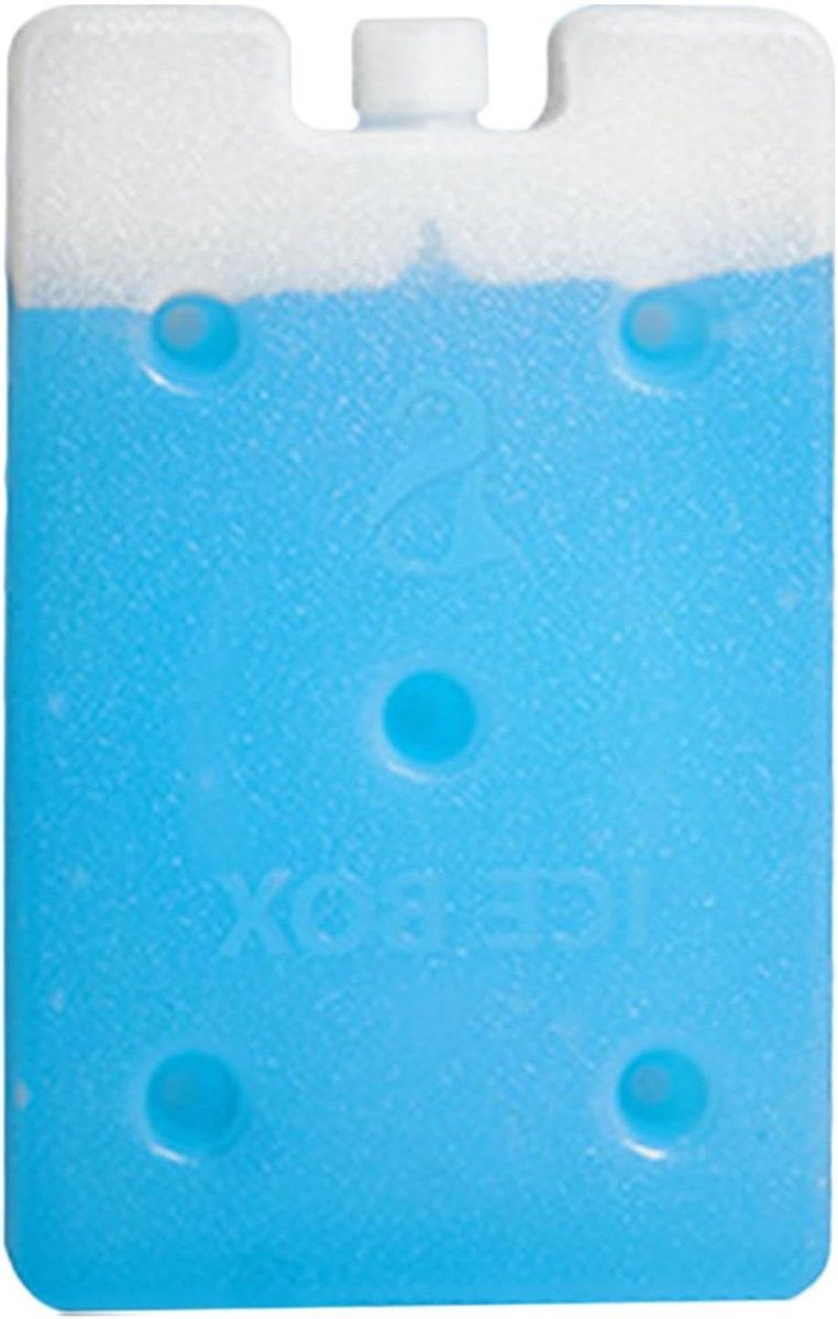 IJsblok Koeler - Koelblok Herbruikbaar - Ventilator Koelen - Stabiele Temperatuur - 400 ml - Blauw