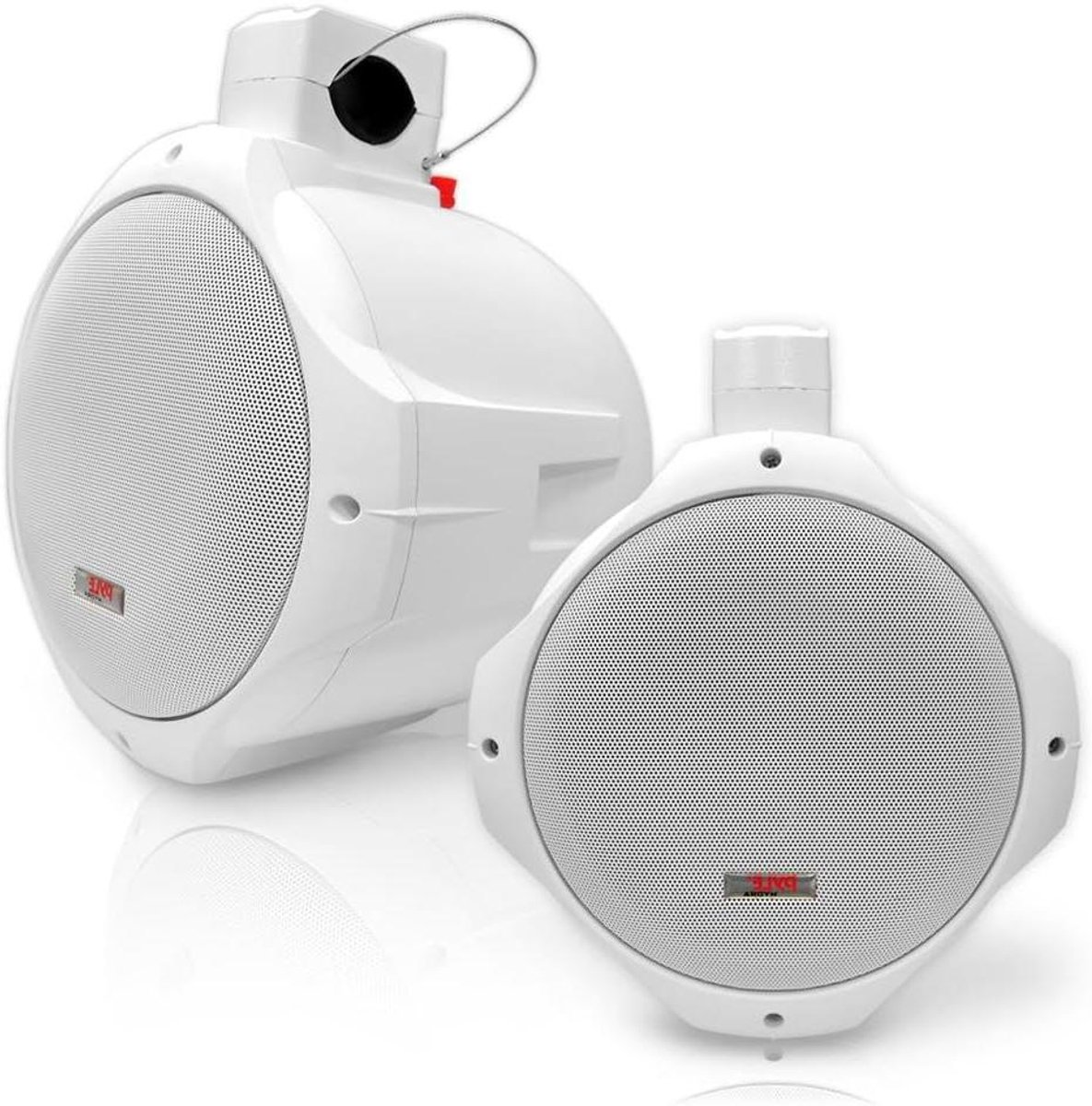 Marine Luidspreker - Waterdichte Speaker - Buiten Audio - 20cm Poly-mic Woofer - 300 Watt - Wit