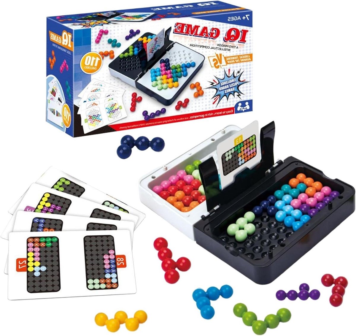Reisspel Puzzel - Logisch Denkspel - Hersenen Trainen - 110 Uitdagingen - 16.1x9.2x6.1cm - Niet gespecificeerd