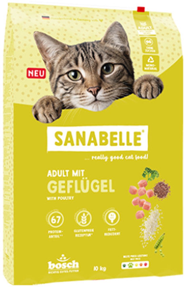 Sanabelle Sanabelle Classic Geflügel Trockenfutter | 10kg