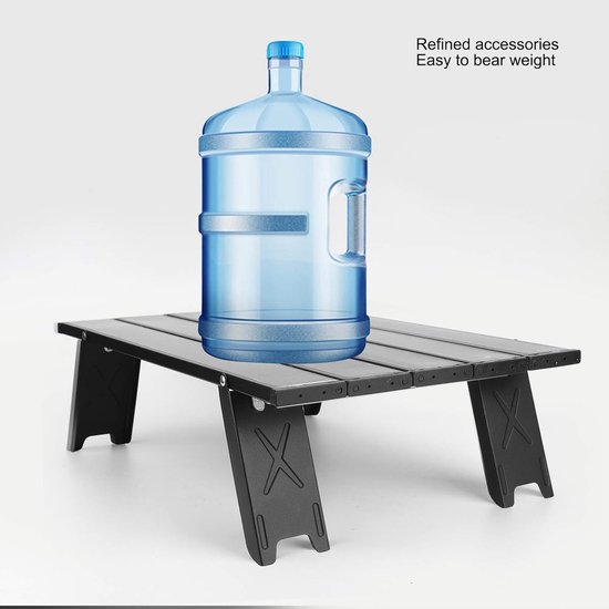 Outdoor Vrijetijdstafel Draagbare Aluminium Barbecue Tent Theetafel Ultralicht Bureau met Campingtafel voor Salontafel Zwart Picknicktafels camping table van OutDoor — afbeelding 2