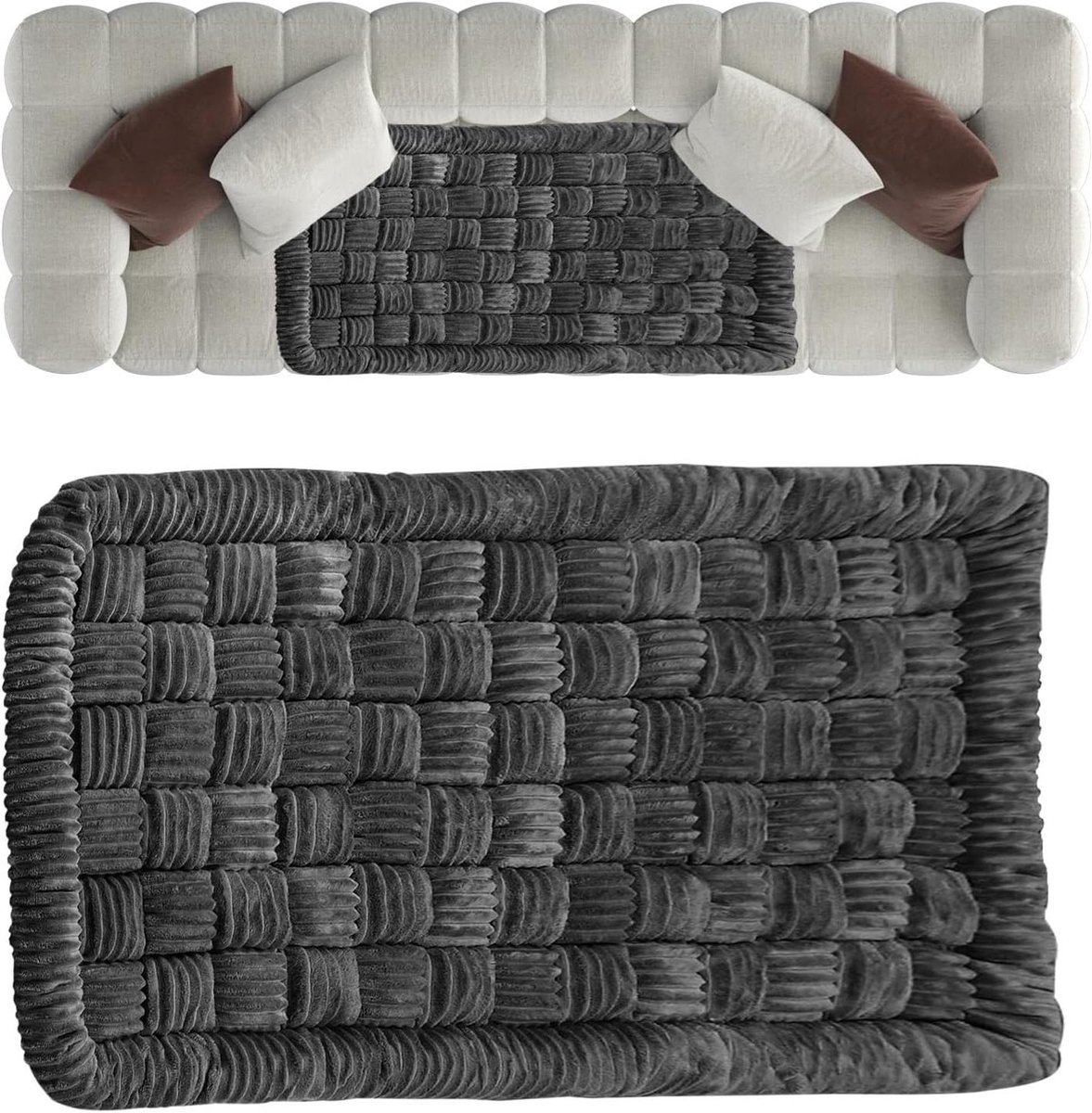 Autostoelhoes Hond - Hondenhoes Auto - Reizen met Huisdier - Krasbestendige Bescherming - 137x60 Cm - Enkel kenmerk