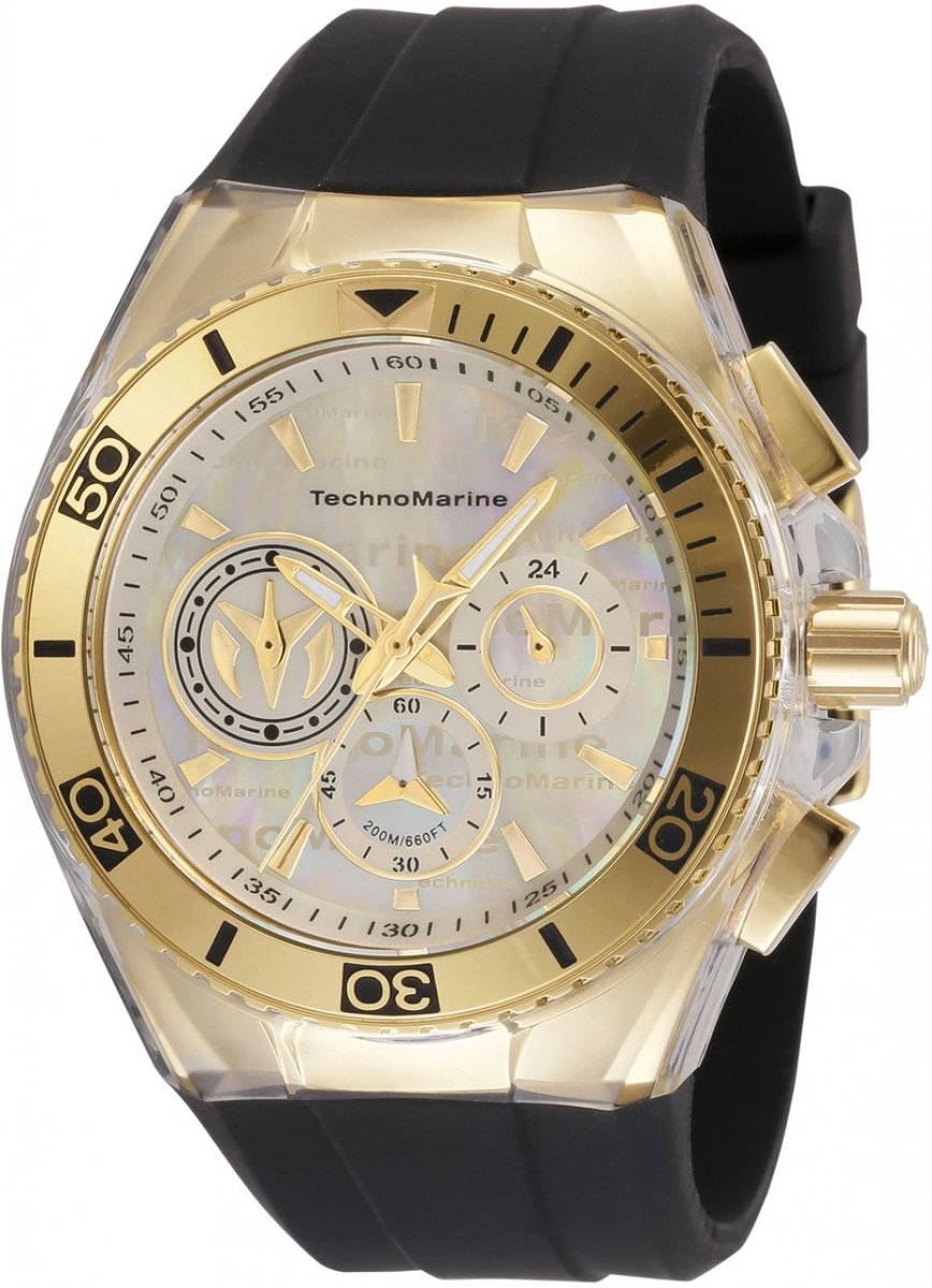 TechnoMarine Cruise TM-120026 Heren Quartz Horloge - 46 mm