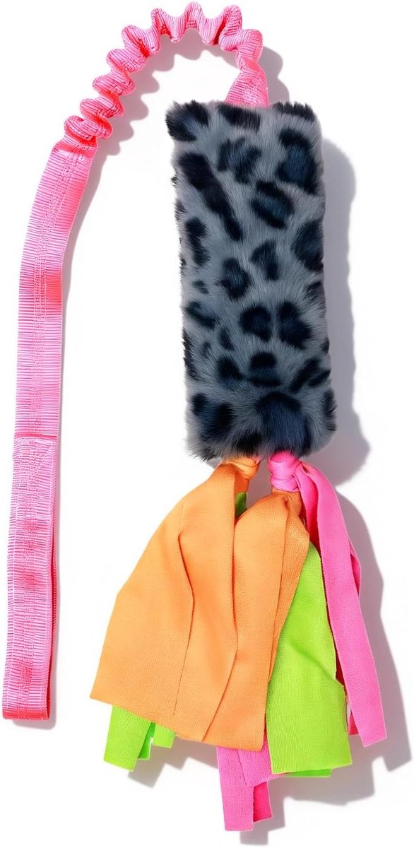 Sleepspeelgoed voor honden, interactieve training hondensleepspeelgoed voor kleine, middelgrote en grote rassen, zacht pluche, piepend touw, huisdierspeelgoed voor verveling, verlichting van