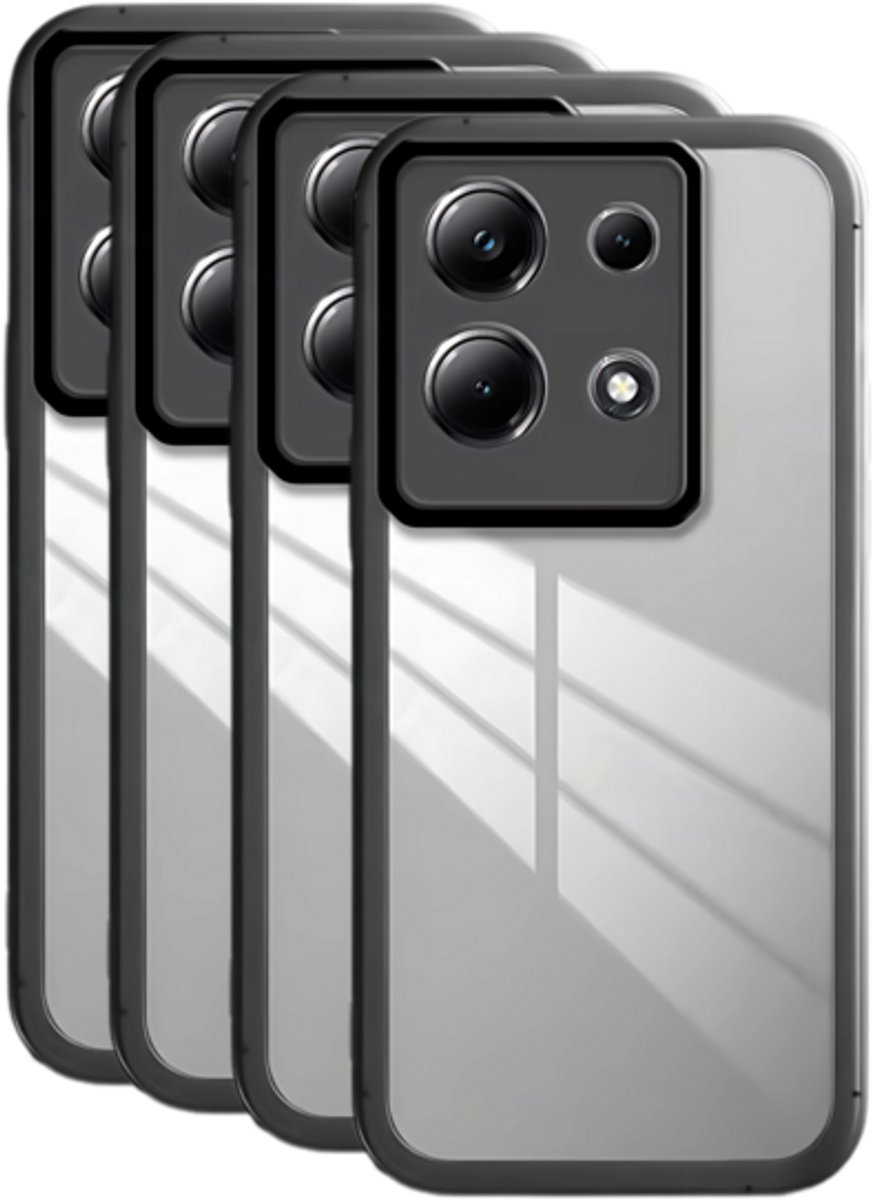 GREEN ON Lens Shield TPU Case geschikt voor Galaxy A06 - Zwart