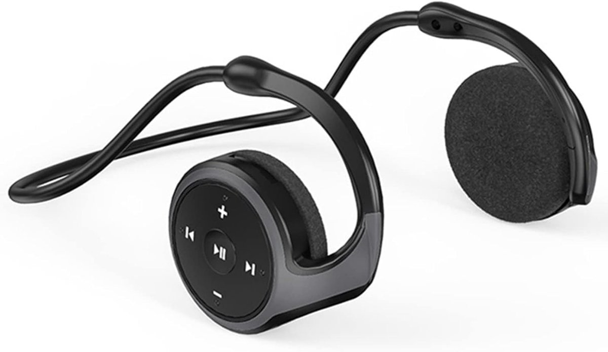 SnelShoppen - XUJAIOLQP Sport Bluetooth Hoofdtelefoon - Bluetooth 5.0 Over-Ear Hoofdtelefoon - Ruisonderdrukkend - 12 Uur Speeltijd - TF-kaart en FM-r