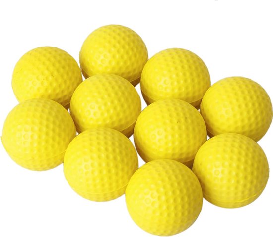 Golf Trainingsballen - Oefenballen Foam - Golfvaardigheden Verbeteren - Lichtgewicht PU Schuim - 39 Centimeter Diameter - Geel van GOLF — afbeelding 5