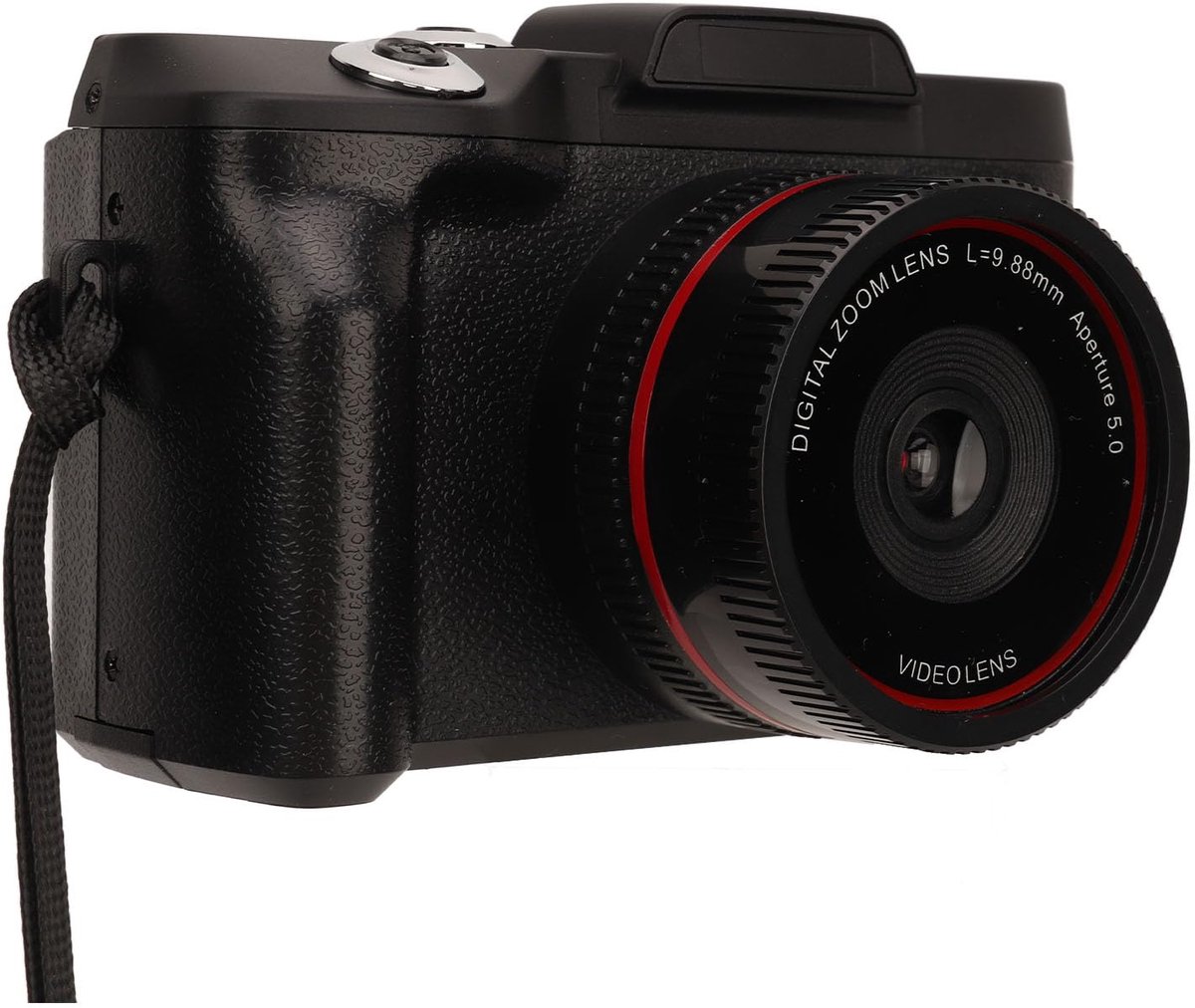 SnelShoppen - Digitale SLR-camera 16MP HD 1080P Fotocamera Mini Digitale SLR-camera met 16X Digitale Zoom en Meerassige Anti-shake voor Feest, Camping