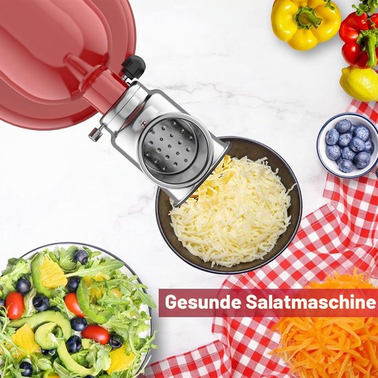 Groentensnijder van roestvrij staal voor KitchenAid keukenmachines — afbeelding 3