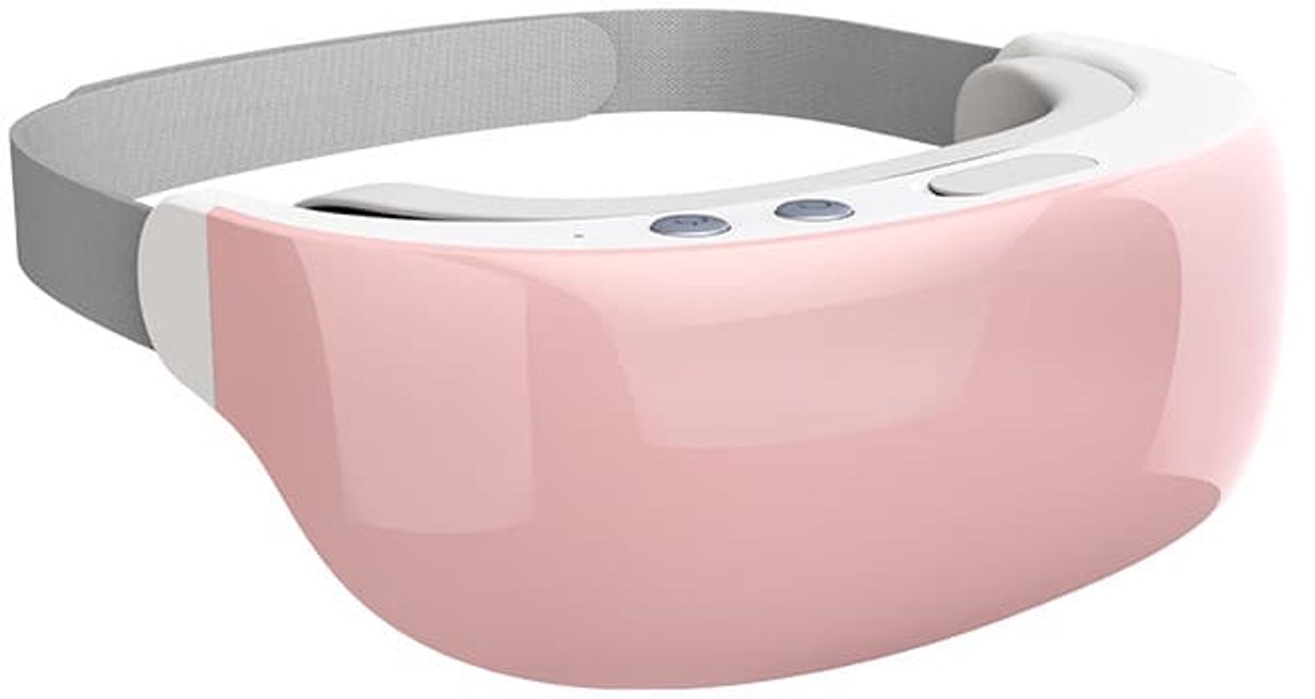 Oogstoomapparaat Geschikt voor verlichting van droge ogen, oplaadbaar oogmasker met stoomfunctie (1000 mAh) en Bluetooth-muziekfunctie, oogspray Geschikt voor ontspanning van lichaam en geest en verlichting van vermoeide ogen...