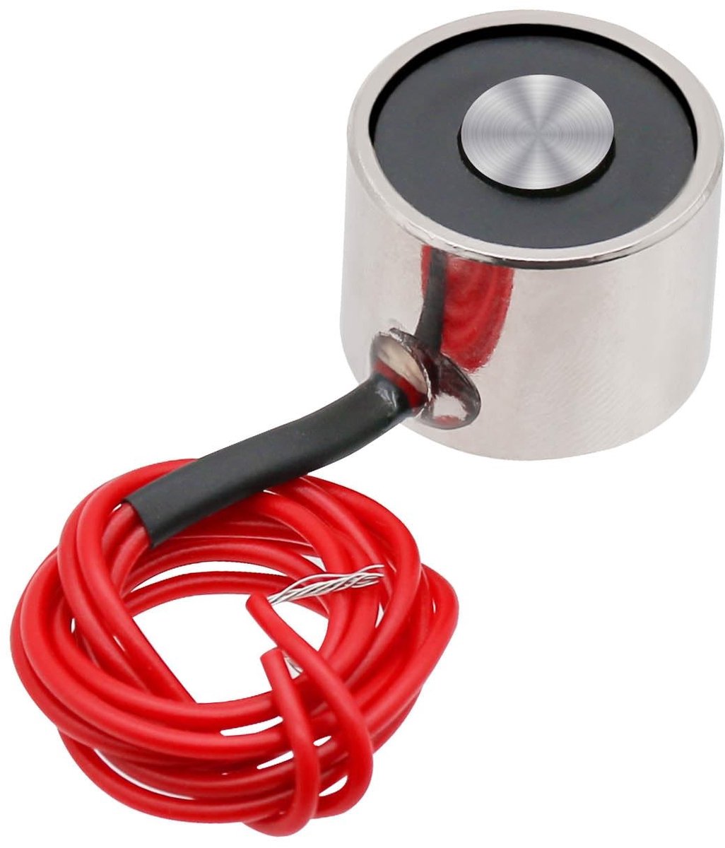 Solidchoice - Elektromagneet met 25 kg Zuigkracht voor Diverse Toepassingen