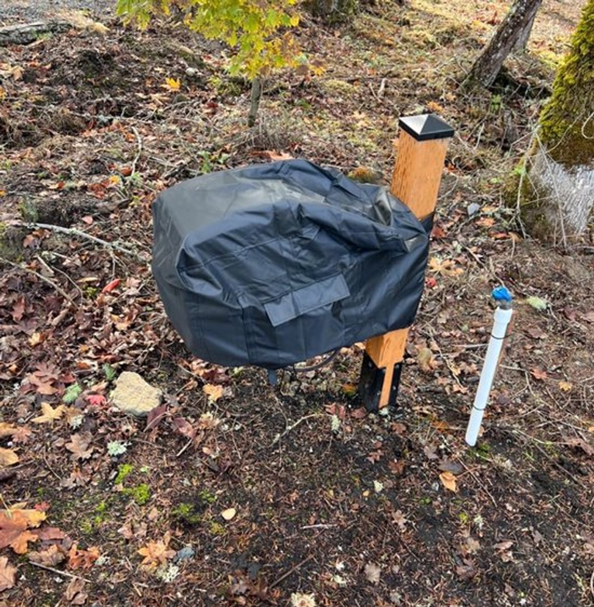 Tuinslanghaspel cover beschermhoes zonwering lichtgewicht, waterdichte tuinslang en haspel draagbare intrekbare slanghaspel cover