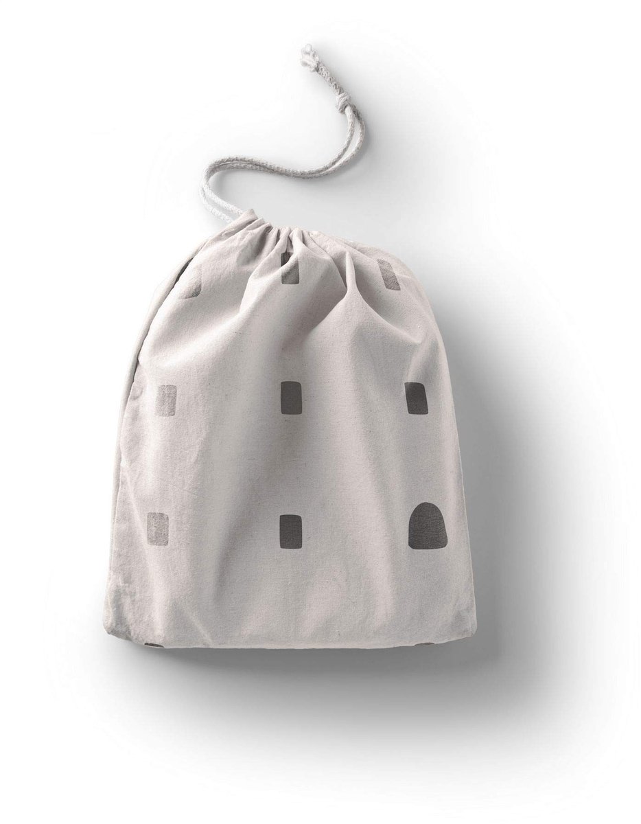 Solidchoice - Herbruikbare Katoenen Tas met Drawstring, Biologisch Afbreekbaar