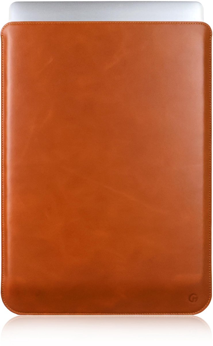 Solidchoice - Echt Leren Laptop Sleeve voor MacBook van 13 tot 16 Inch