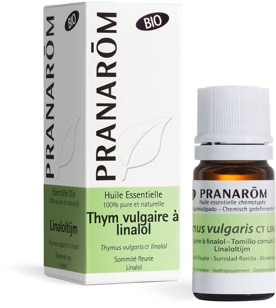 Pranarôm Essentiële Olie Linaloltijm Bio 5 Etherische olie