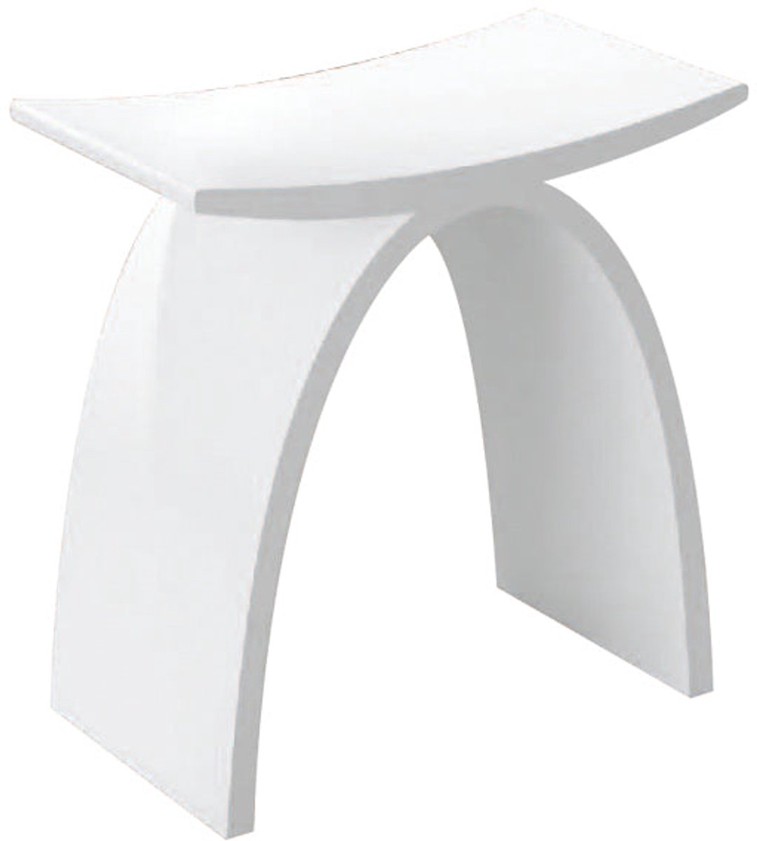 Douchekruk Sanitado Elements solid surface in mat wit