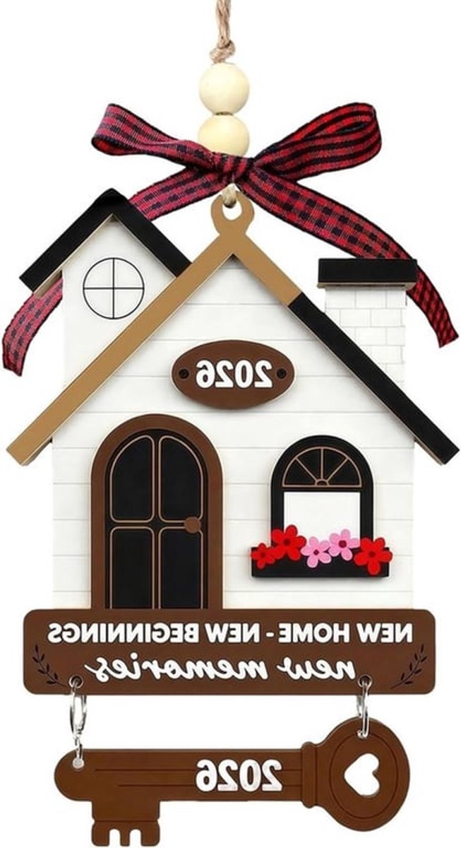 Huisdecoratie 2026, Perfecte Housewarming Gift voor Stellen, Unieke Hangdecoratie voor Eerste Huis