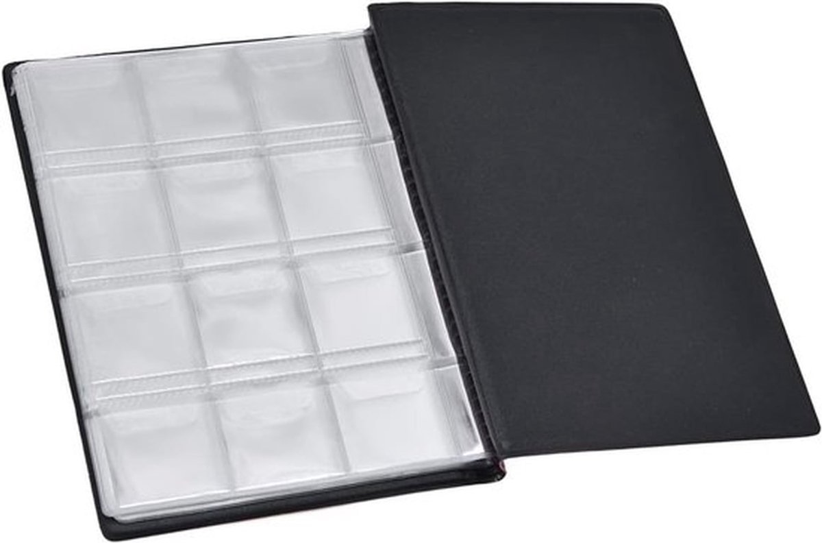 Coin Binder voor 2-euro munten, 120 opbergvakken, waterdichte albumhouder voor muntverzamelaars, ideaal voor muntenopslag en organisatie