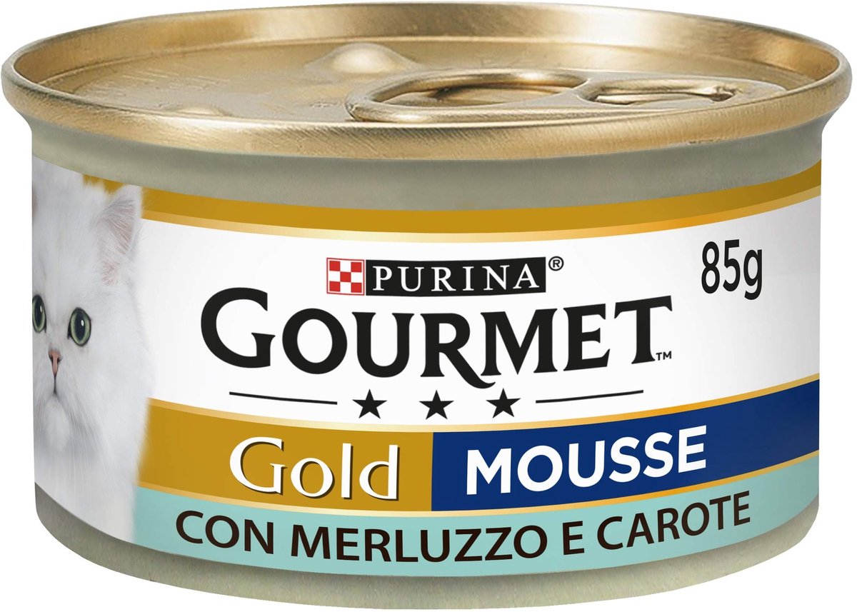 Solidchoice - Mousse met Kabeljauw en Wortelen, 24 Blikken van 85 g