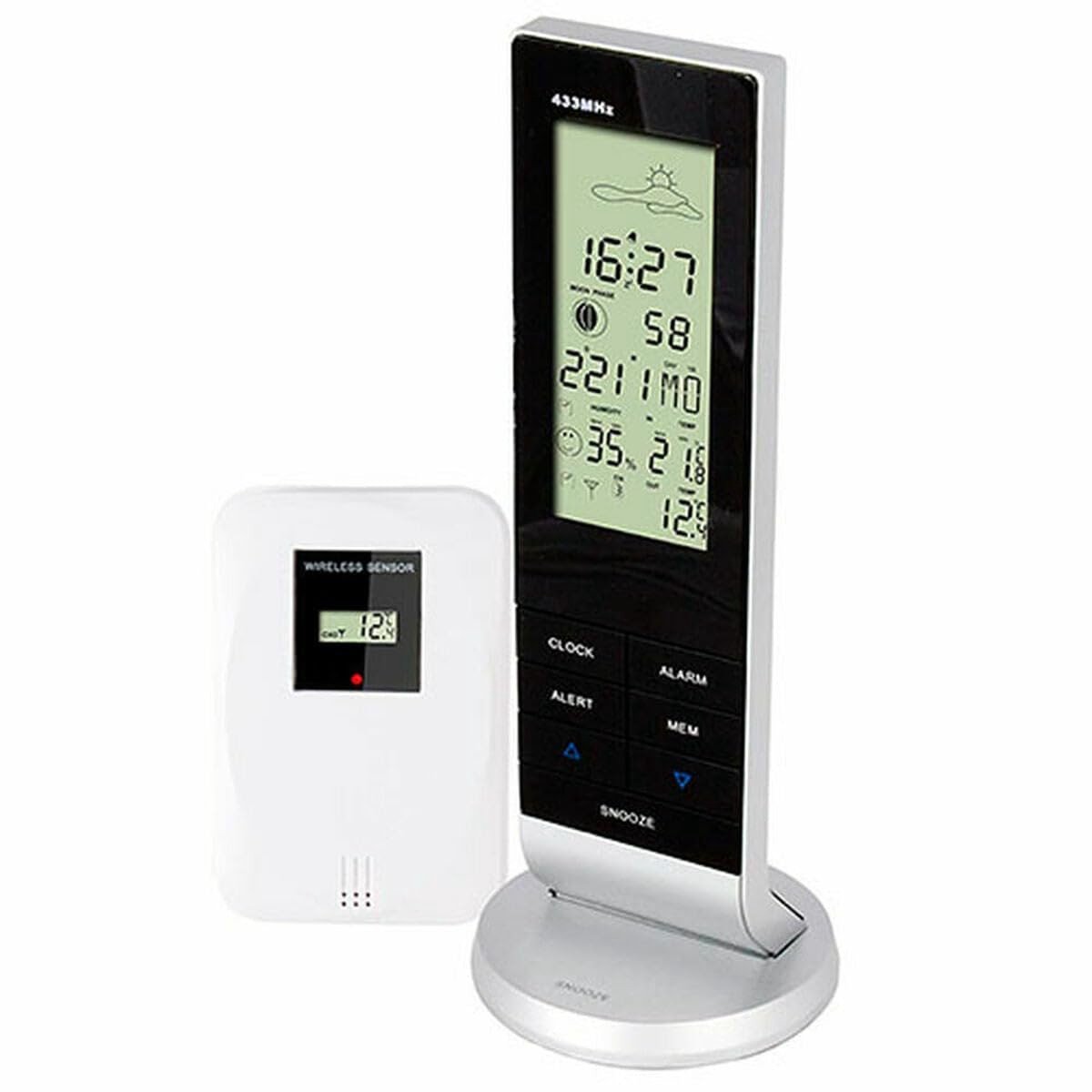 Solidchoice - Digitale Weerstation met Draadloze Sensor