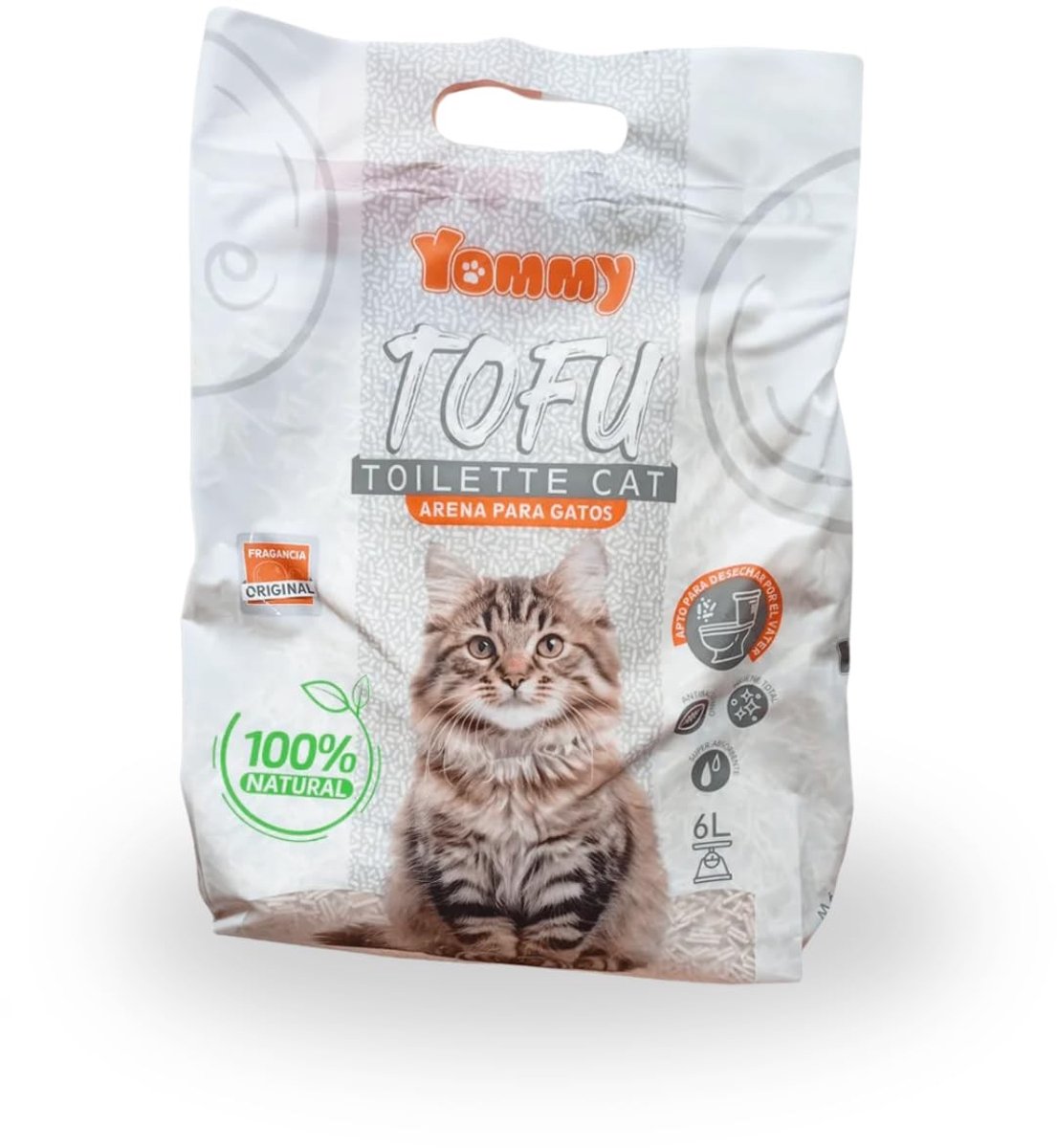 Solidchoice - Tofu Kattenbakvulling, Natuurlijk en Biologisch Afbreekbaar