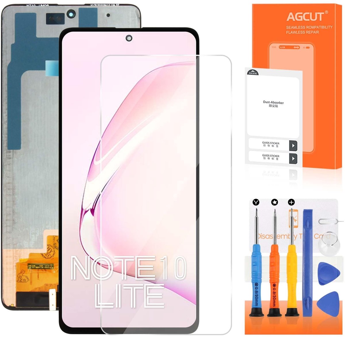 Solidchoice - OLED LCD Scherm Vervanging voor Samsung Galaxy Note 10 Lite