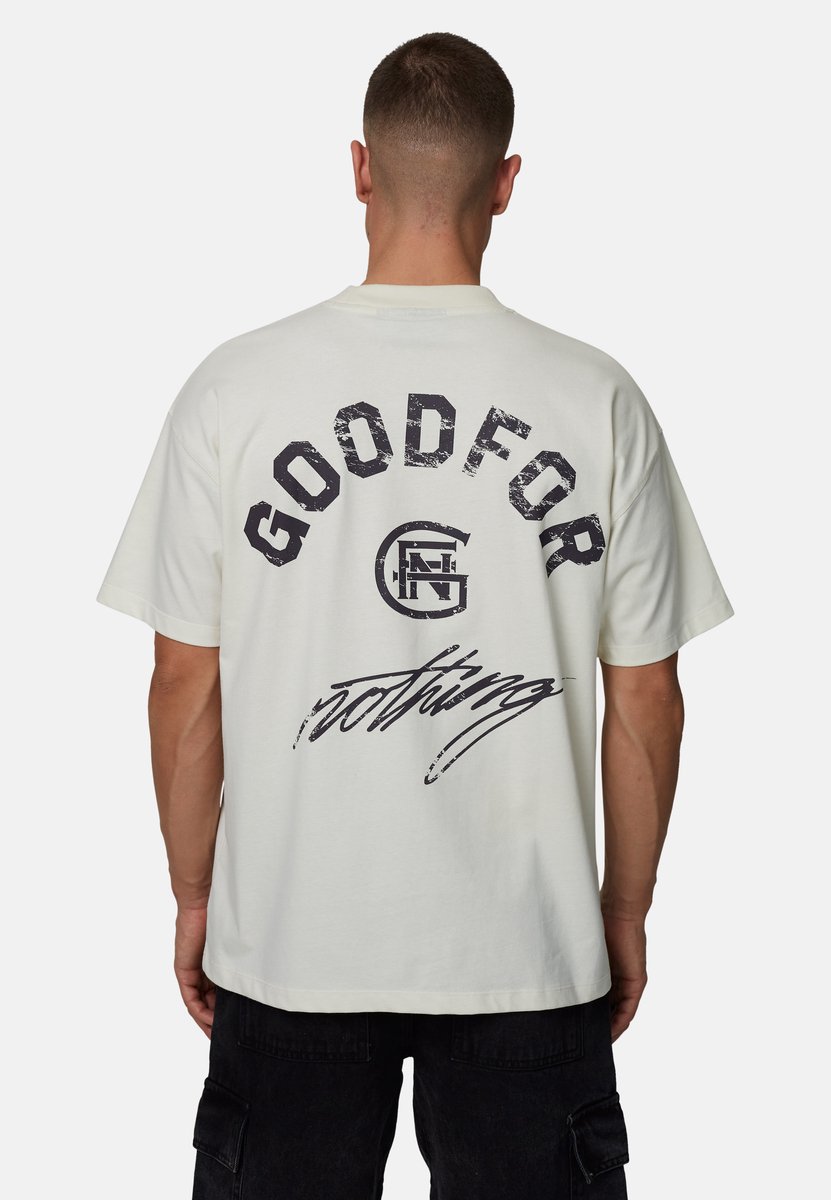Good For Nothing - T-shirt - Katoen - Mannen - Maat S - wit