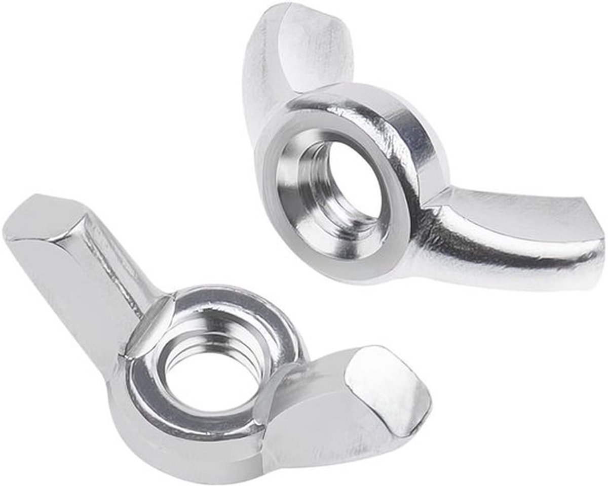D315 vleugelmoeren A2 V2A roestvrij staal (20, M6)