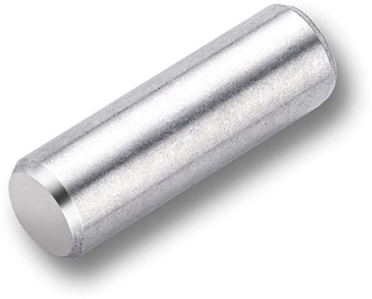 Plankdrager Roestvrij Staal - Cilinderpennen - Positioneringspennen - Plankstift - M5x6mm - 50 Stuks - Duurzaam en Corrosiebestendig - Positioneringspen