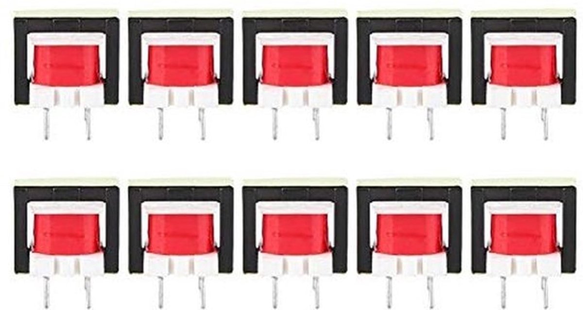 Audio Transformator - 10 Stuks - Hoge Betrouwbaarheid en Prestaties - 1300:8 Ohm EE14 - Ideaal voor audio-installaties - Geschikt voor ve...