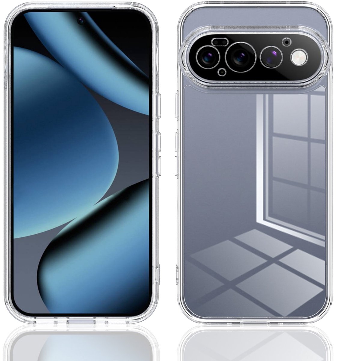 Coverup Hoesje - Geschikt voor Google Pixel 11 Pro Hoesje - Coverup TPU Back Cover - Transparant