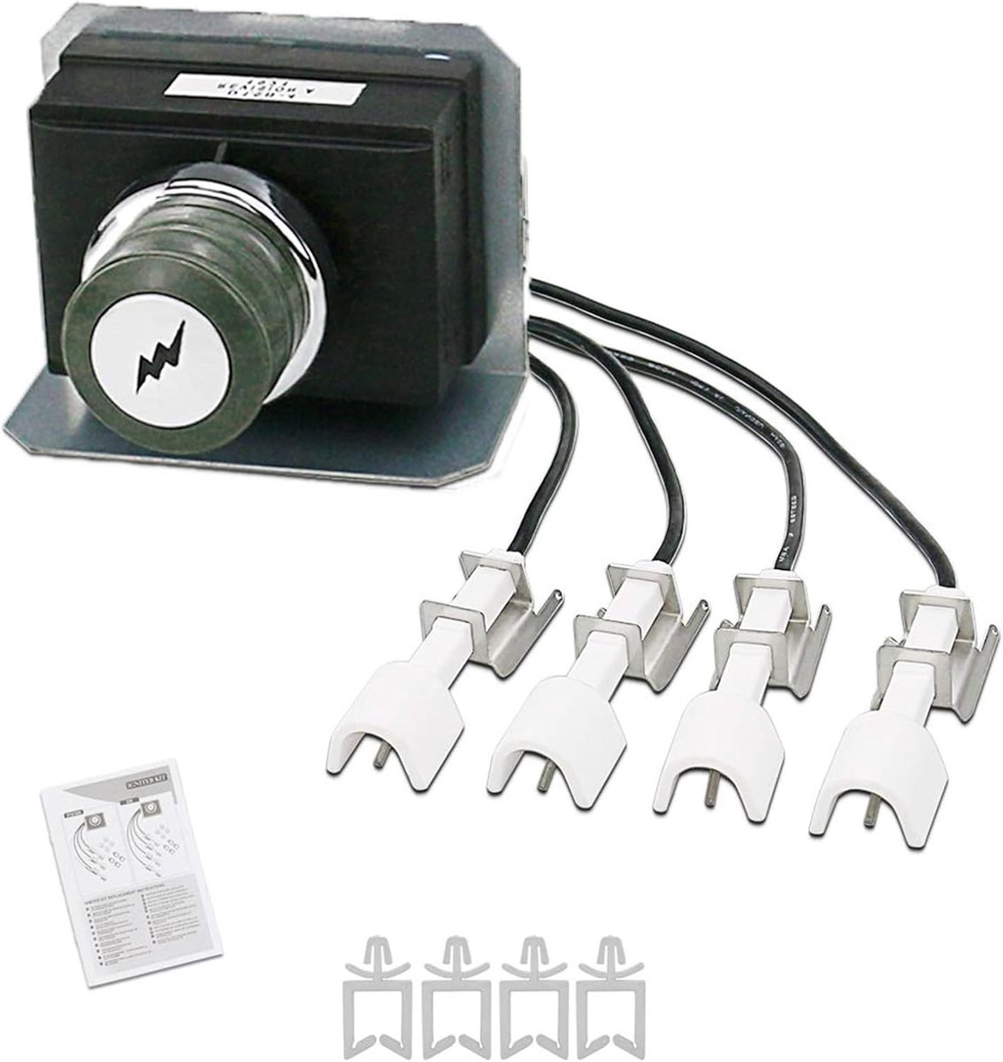 Ontstekingsset voor gasbarbecues - geschikt voor Weber Genesis 300, 310, 320 - piezo-elektronisch - ShopVlot