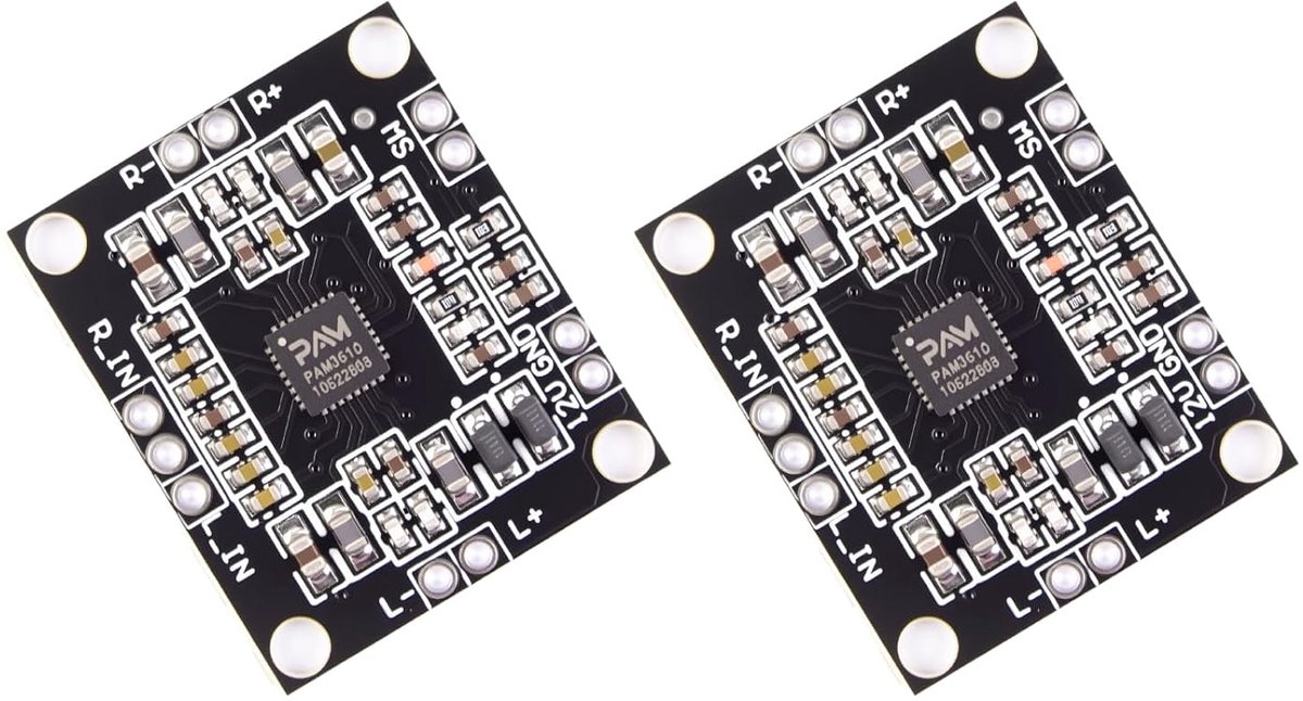 Digitale versterker module 2 x 15W - mini stereo versterker - hoge kwaliteit audio - ideaal voor DIY projecten - ShopVlot
