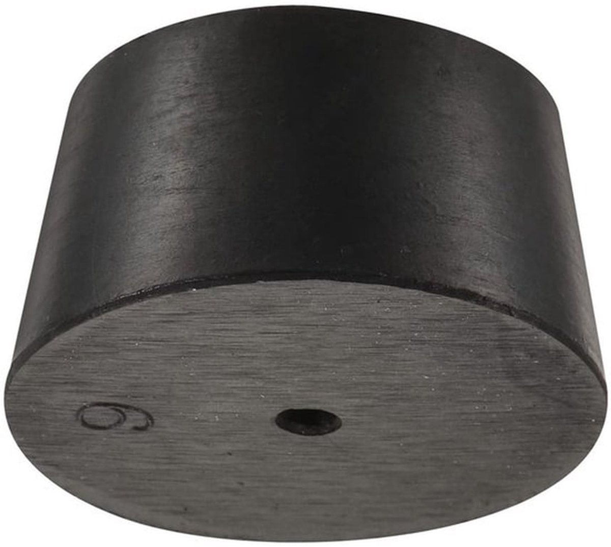 1pc Rubber Tapered Plug, 37mm tot 45mm Geperforeerde Rubber Stopper, Tapered Lab Seal Siliconen Stoppen Lab Plug met Gat Testbuis Bungs voor