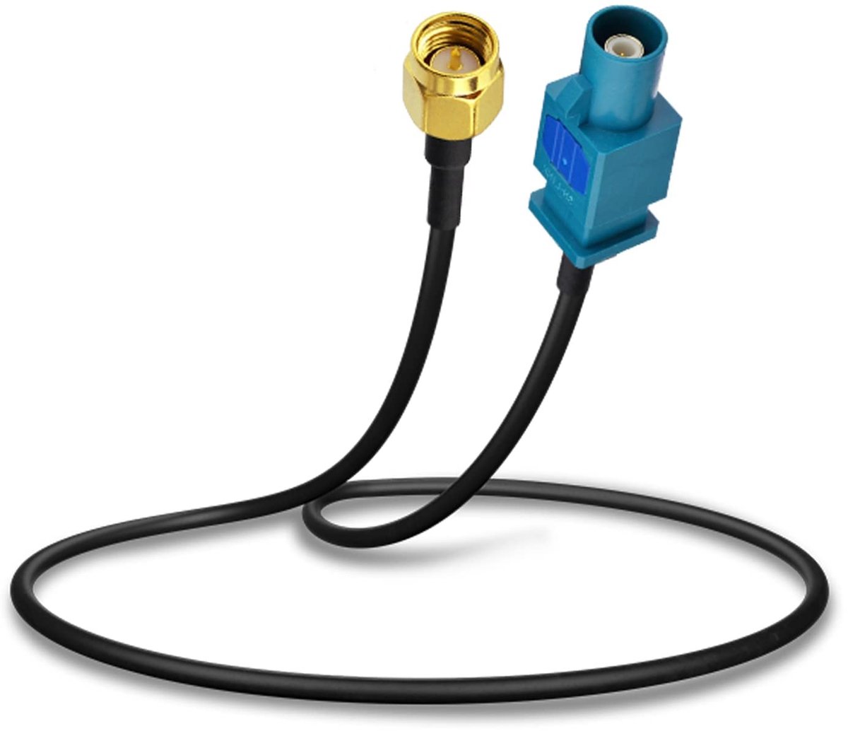 Solidchoice - Antenna Adapter Kabel 30cm voor Auto, Compatibel met GPS en Car Stereo