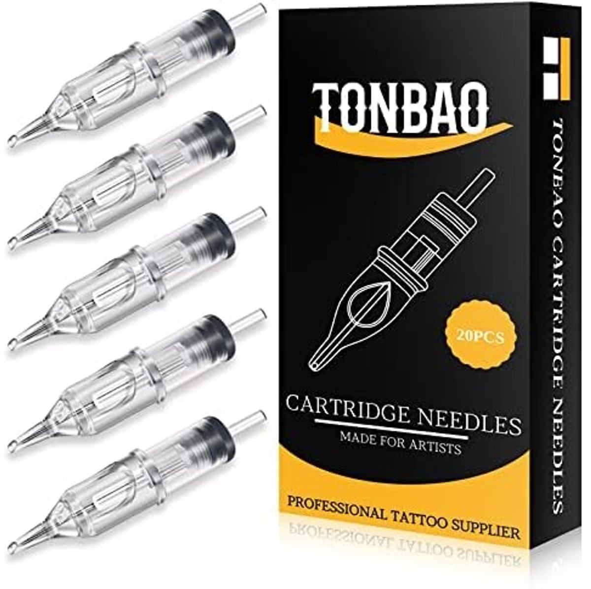 Solidchoice - Tattoo Cartridges met 20 Stuks Naalden voor Professioneel Gebruik