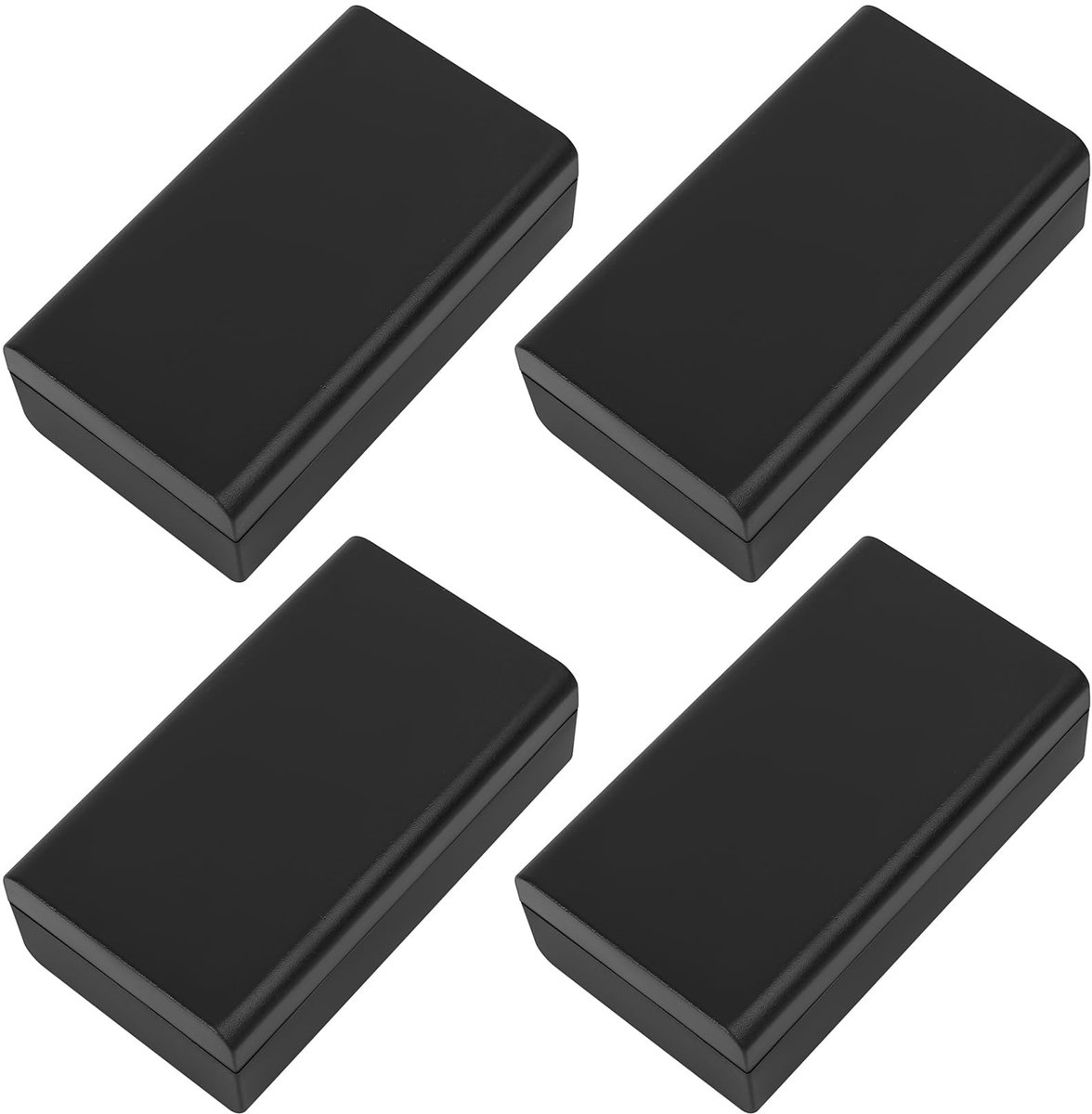 Solidchoice - Set van 4 Waterdichte Elektronische Dozen van ABS Kunststof