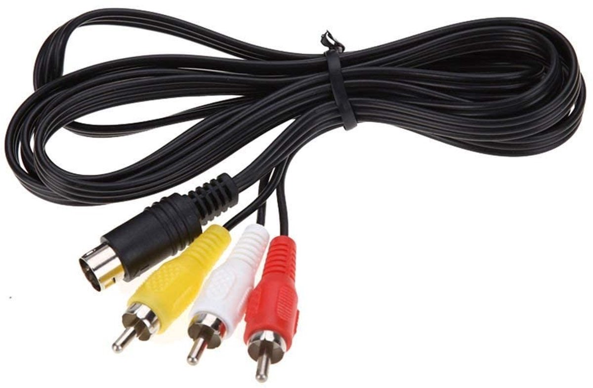 Solidchoice - 1.8m Audio Video AV Kabel voor Gaming Consoles