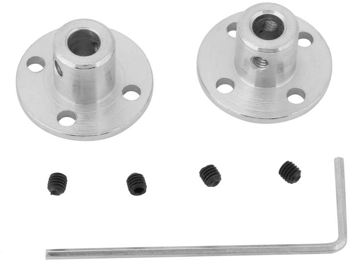 Solidchoice - Flens Koppeling Set van 2 voor Motorasverbindingen