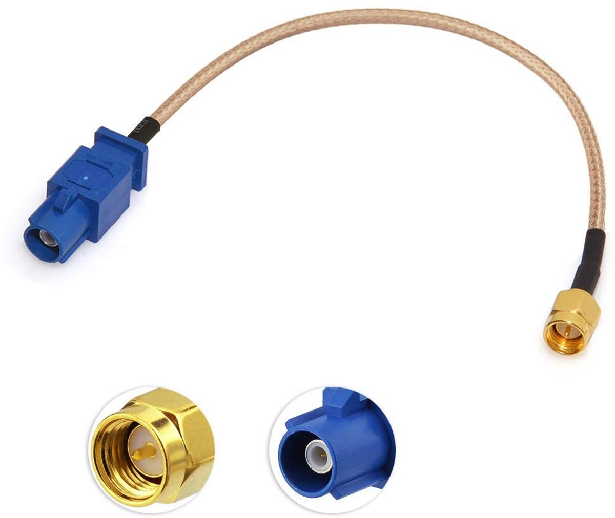 Solidchoice - GPS Antenne Adapter Kabel voor Auto's en Voertuigen