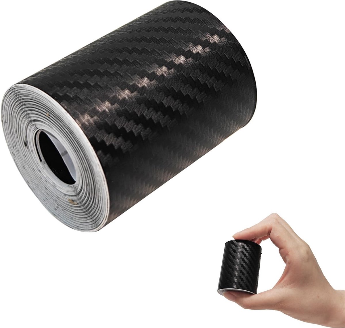 Solidchoice - Zelfklevende Carbon Film voor Auto en Fiets