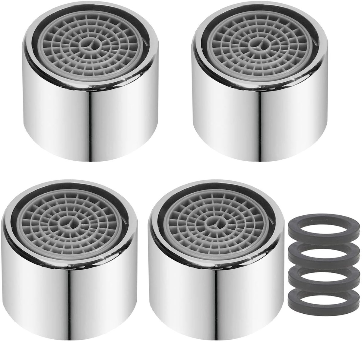 Solidchoice - Set van 4 Waterbesparende Mengstraalers voor Keukenkraan