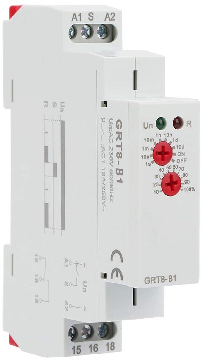 GRT8-B1 GRT8-B1 Time relay, relay, relay relay, 220 V, mini shut-off delay, time relay, HZutrail, delay time relay - ShopVlot