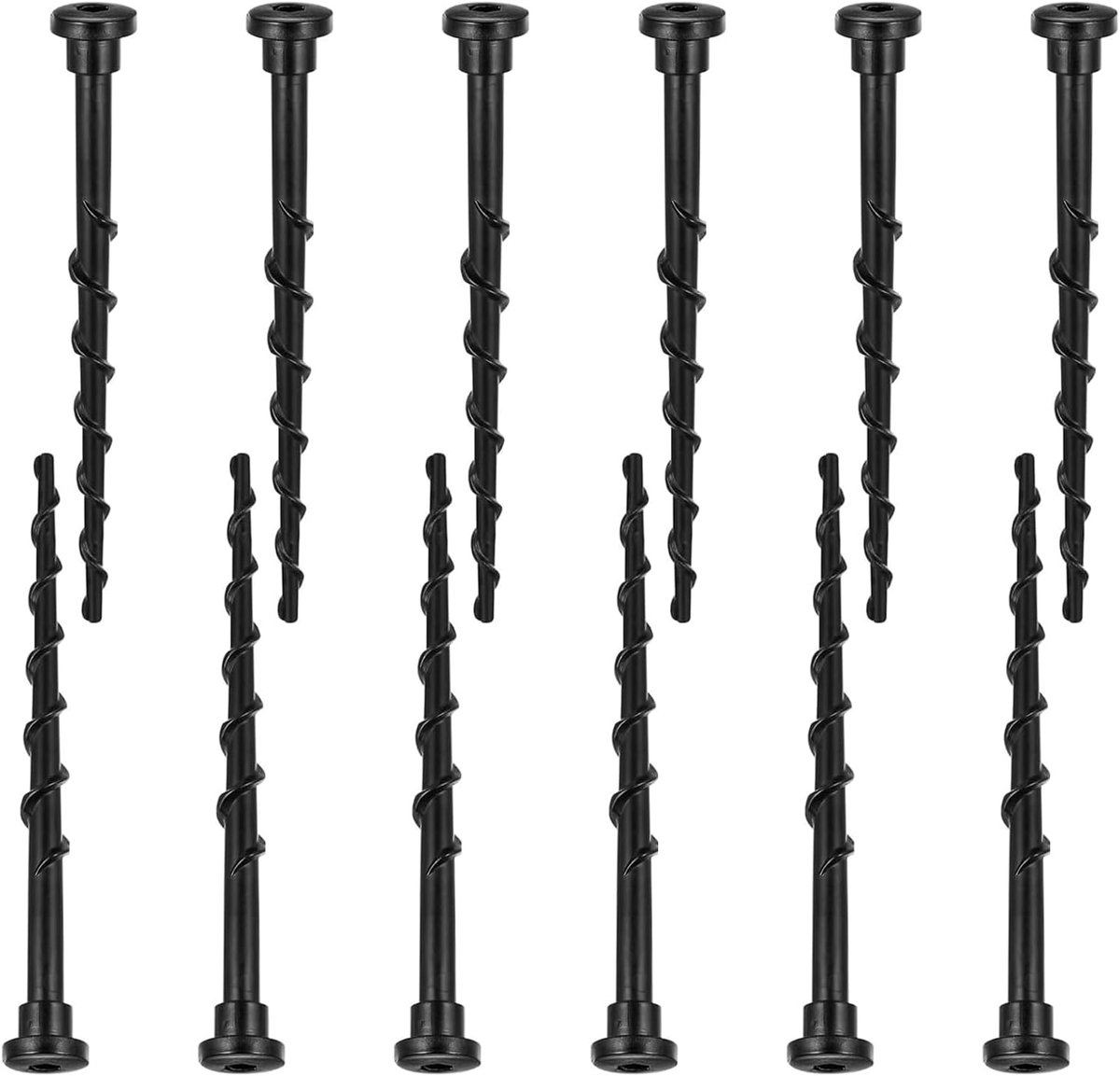 12 stuks aardschroeven voor robotmaaier, 13,7 cm grasmaaier, laadstation, schroeven, eenvoudig te monteren, veilige - ShopVlot