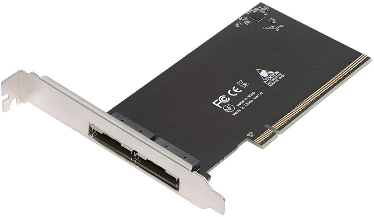 PCIe 3.0/4.0 X16 naar 2-Poort SFF-8654 8i Adapter - Voor externe eGPU grafische kaart en SSD - Stabiele verbinding - ShopVlot