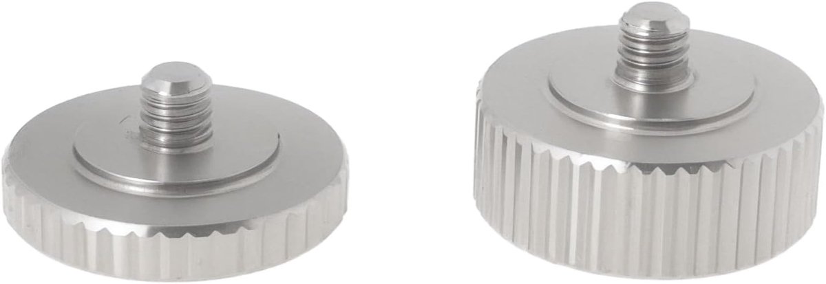 Headshell gewicht set 2g/4g - zilver - verbeterde stabiliteit - verbeterde draaitafelprestaties - ShopVlot
