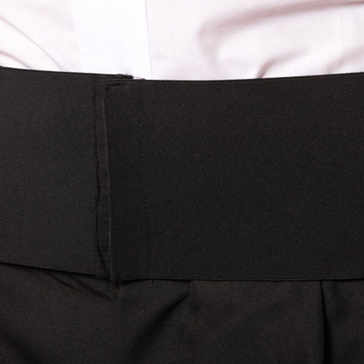 Waiter Belt with Elastic Waist, High Black Quality, Service, Bar, Restaurant, Hotel, Black, L, Black - ShopVlot